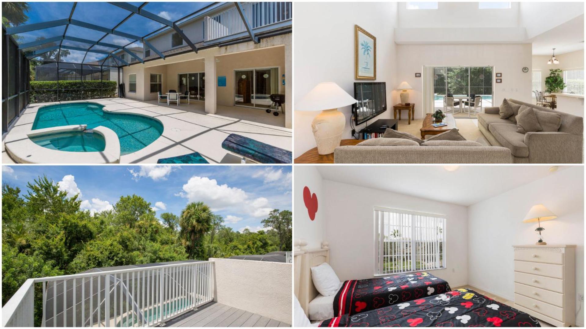 Lucky Charm - Budget-Friendly 5 Bed Vacation Home, Close To Disney World Kissimmee Ngoại thất bức ảnh